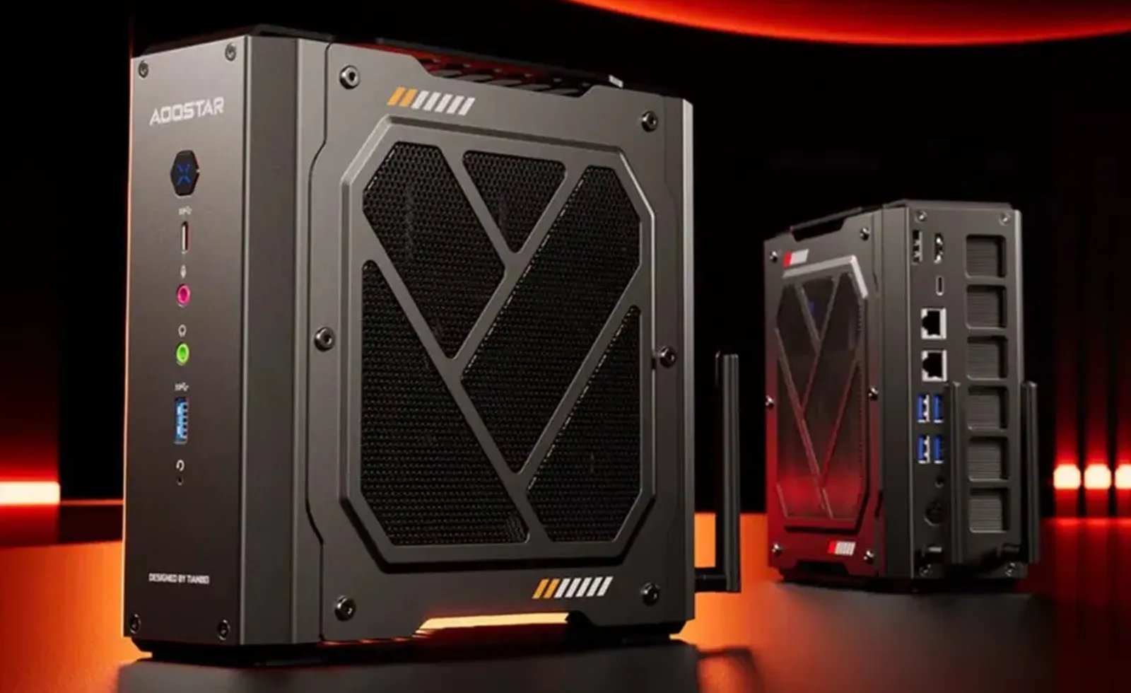 Une bonne tête pour cette petite machine orientée gaming. © AooStar
