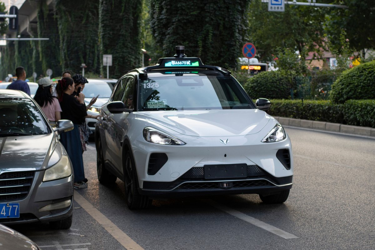 Un taxi autonome de Baidu, à Wuhan en Chine. ©Tada Images / Shutterstock