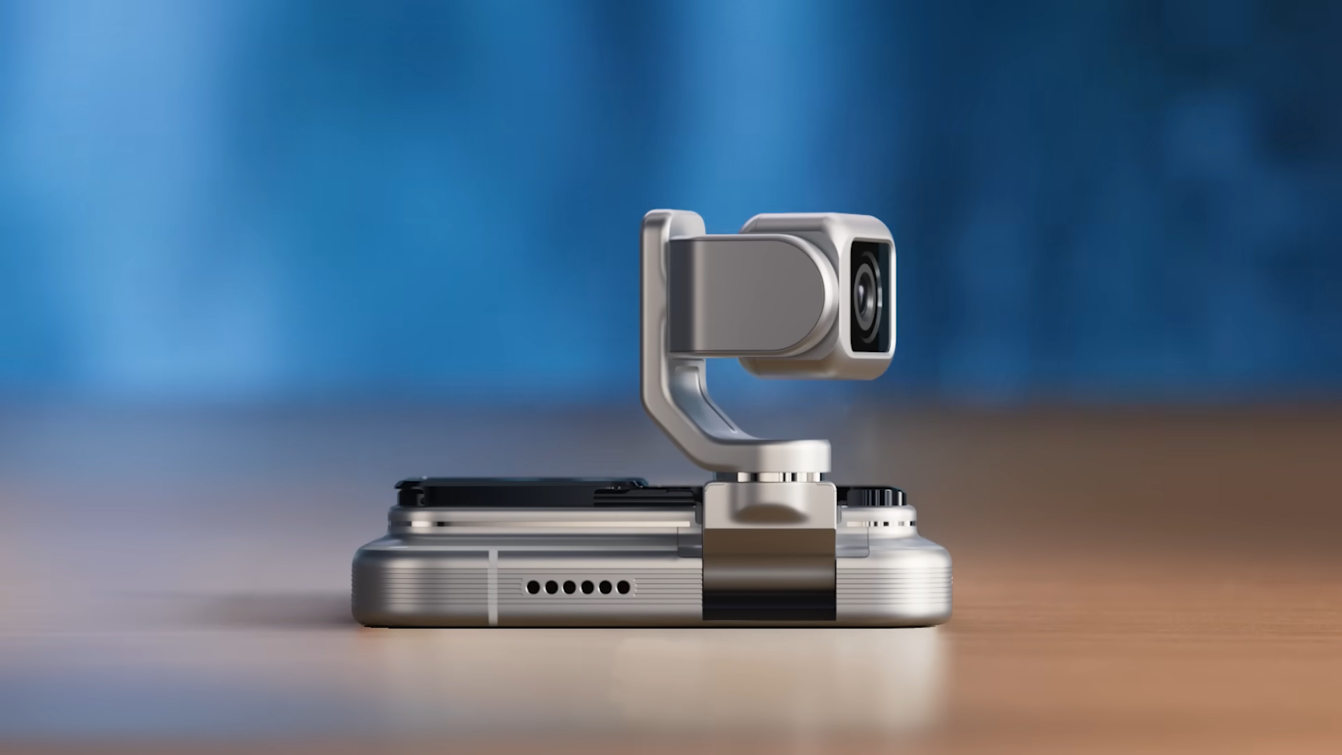 Le Robot Phone proposera une caméra gimbal 4D. ©Honor