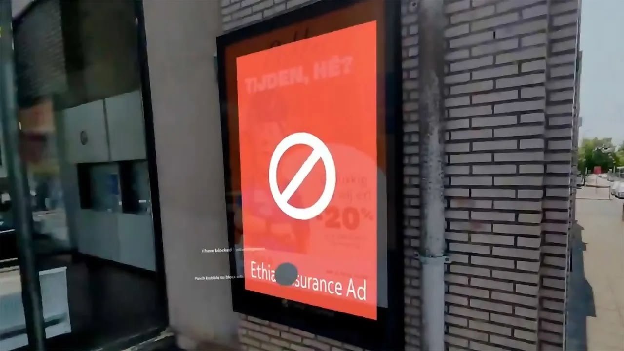 Gemini et lunettes de réalité augmentée : le combat gagnant contre les pubs ? © Stijn Spanhove/@stspanho