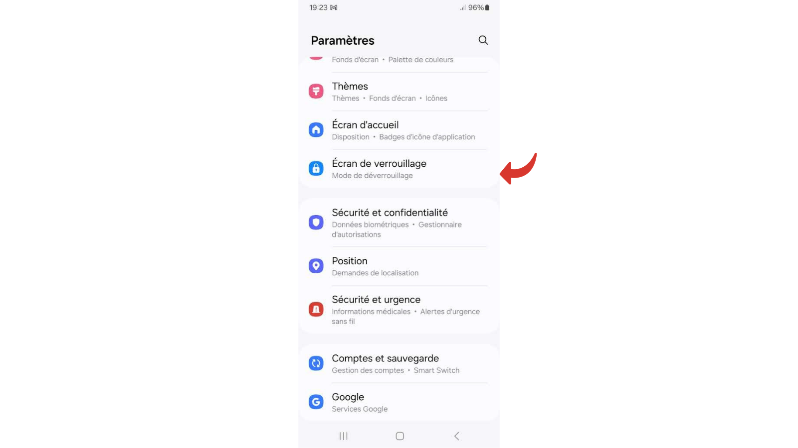 Comment désactiver le code de déverrouillage sur son smartphone Android ? 1