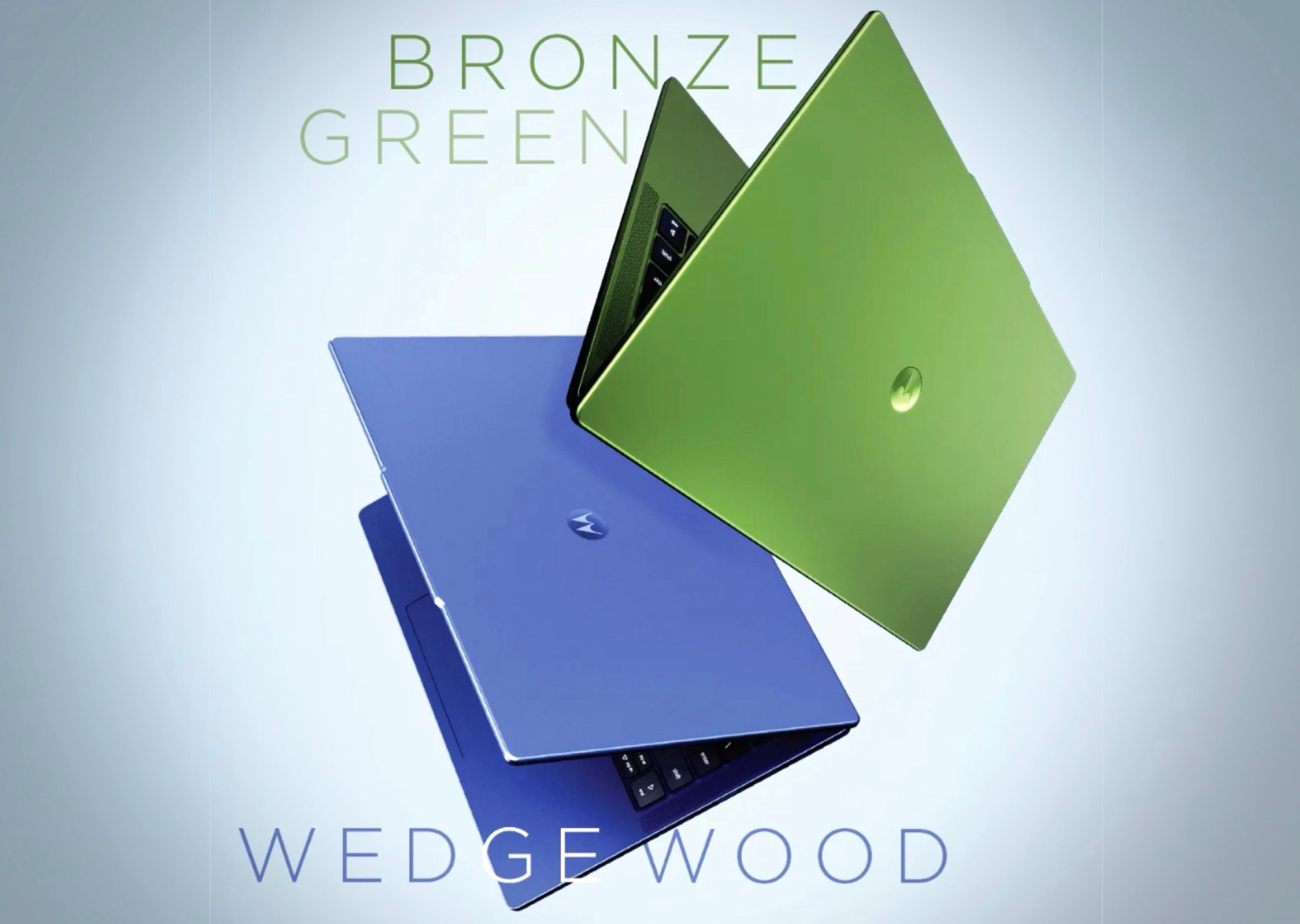 Voici le nouveau Moto Book 60, un PC portable pour l'instant réservé au marché indien. © Motorola