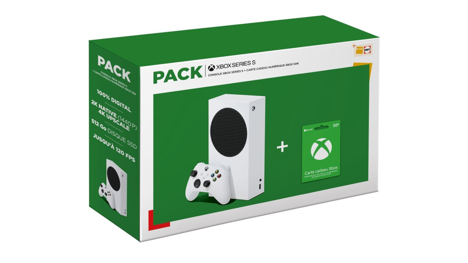 Le pack Fnac Xbox Series S