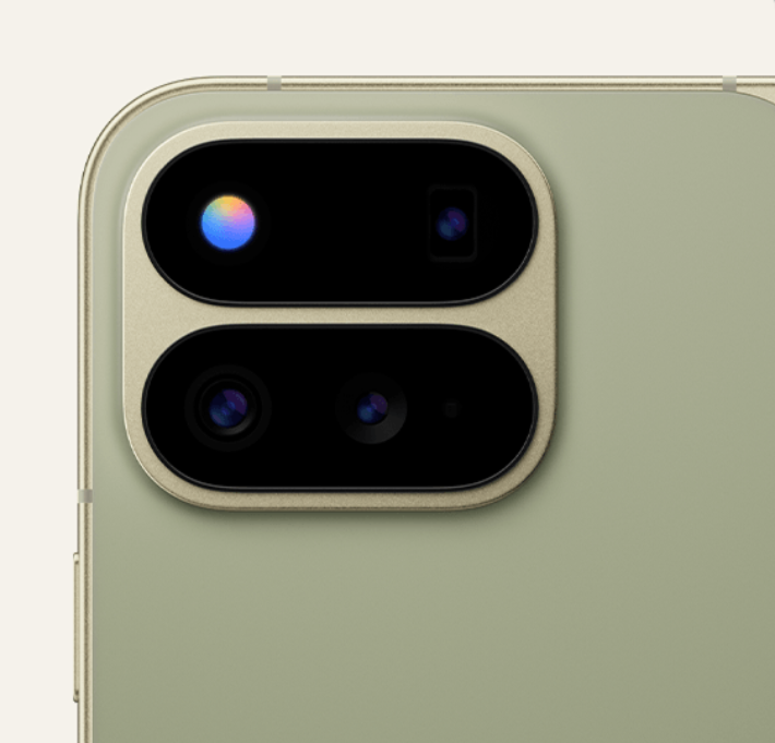 La diode Pixel Glow aux couleurs de Gemini. © Google