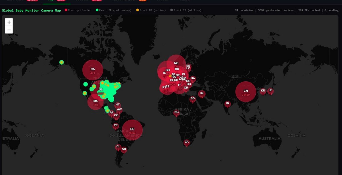 Outil développé pour suivre les appareils exposés. © Sammy Azdoufal