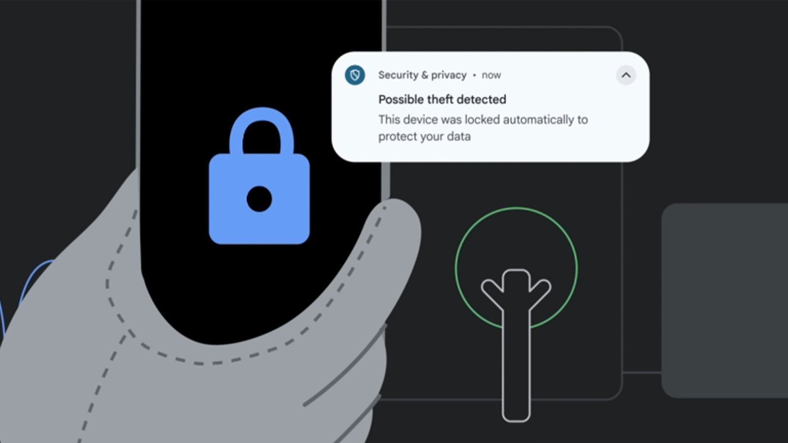 Les fonctionnalités de détection et de protection d'Android 15 en cas de vol s'annoncent très élaborées © Google