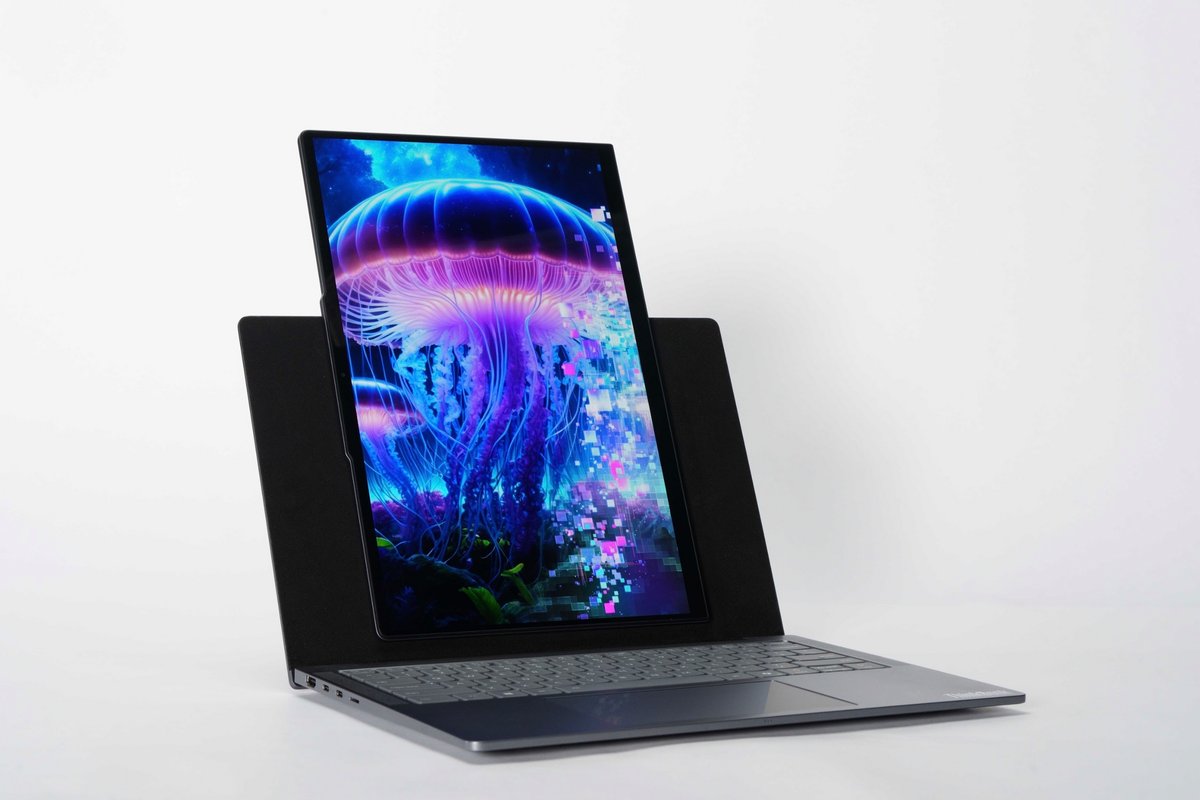 Lenovo expérimente pour faire évoluer le PC portable tel que nous le connaissons. © Lenovo
