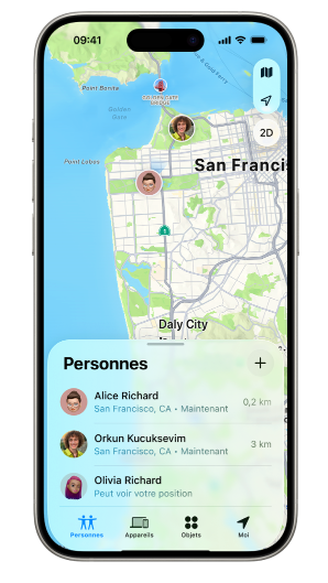 apple find my localiser