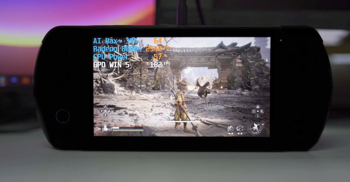 L'une des toutes premières images de la GPD Win 5. ©VideoCardz