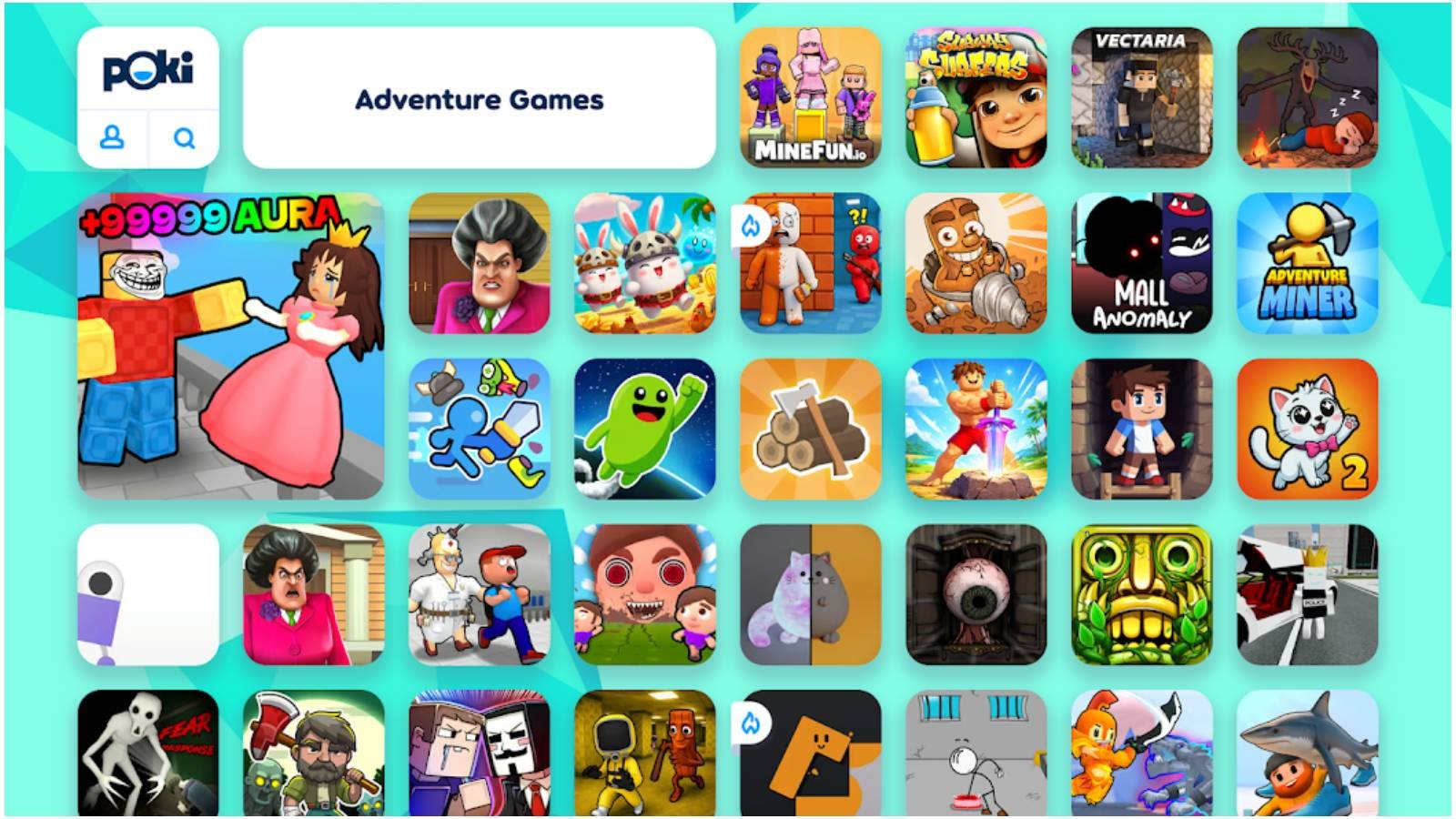 Poki regroupe plus de 1 500 jeux gratuits, des puzzles aux jeux de course et multijoueurs, accessibles sur Android, Windows et Chromebook, avec de nouveaux titres chaque semaine. © Poki B.V.
