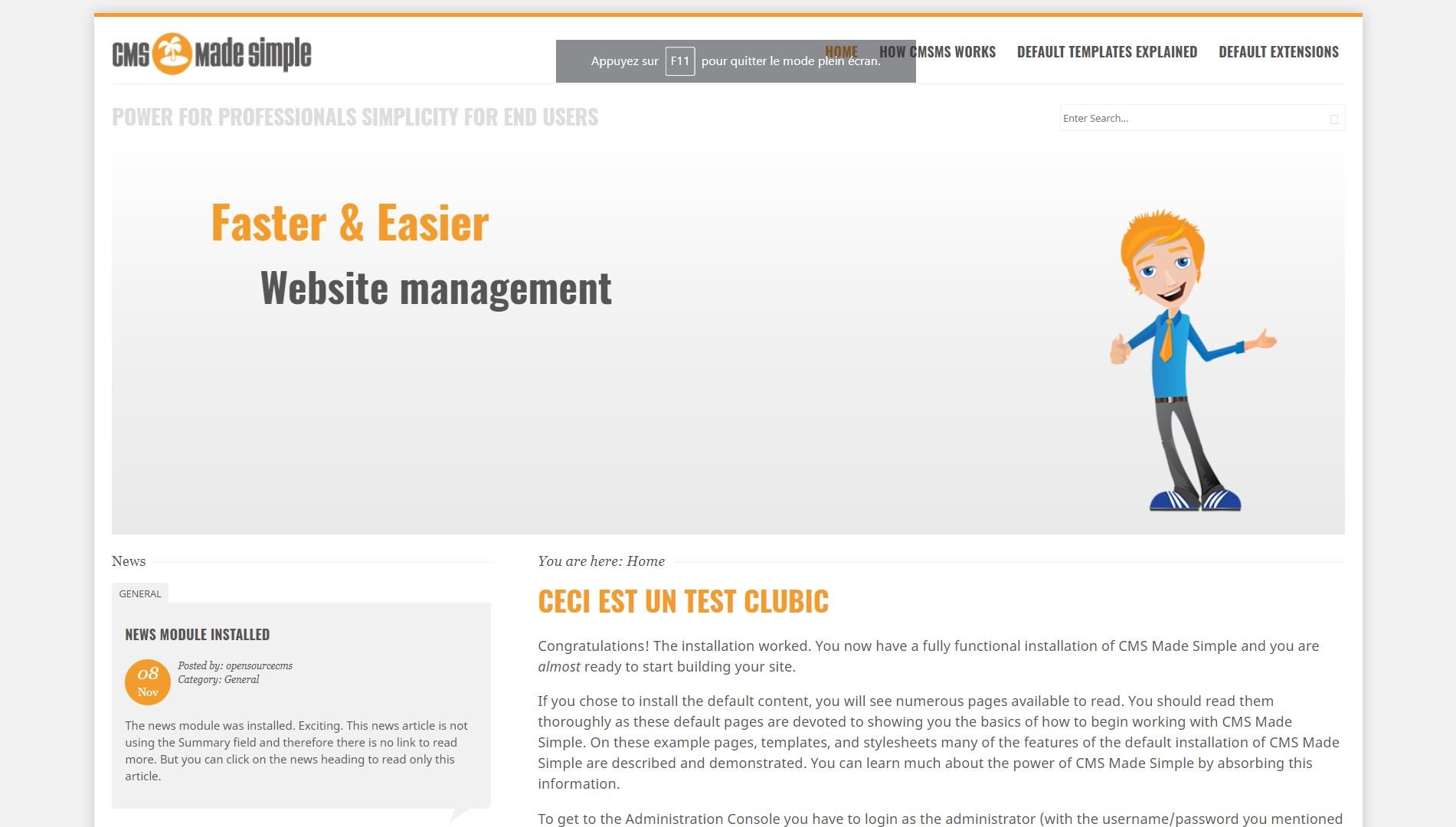 cms made simple-front