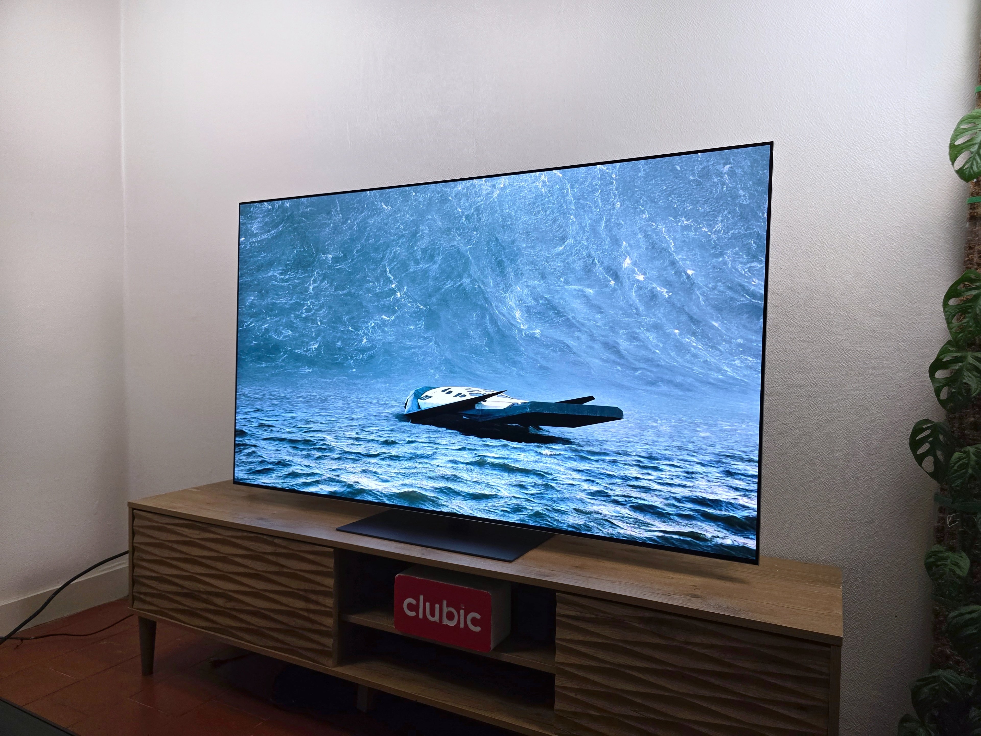 Le LG OLED G5 concourt au titre de meilleur téléviseur de l'année. © Matthieu Legouge