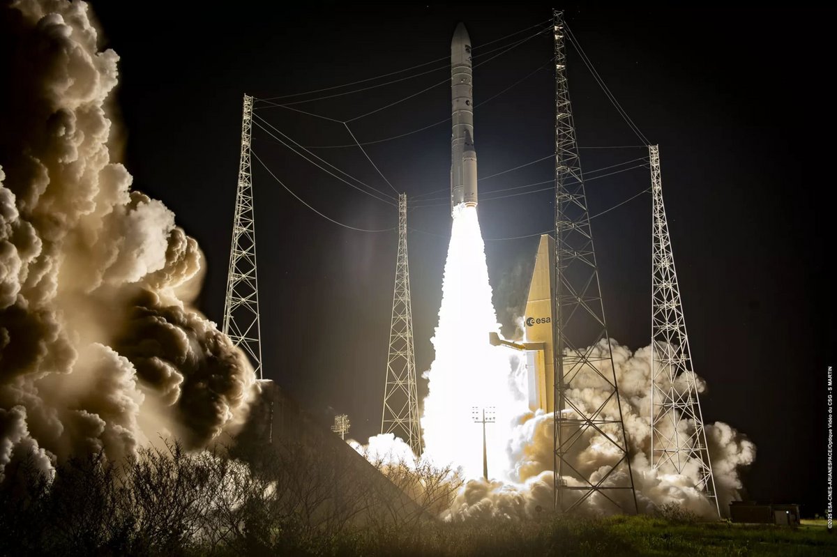 Ariane 6, au lancement de sa deuxième mission commerciale © ESA / CNES / ArianeSpace / S.Martin