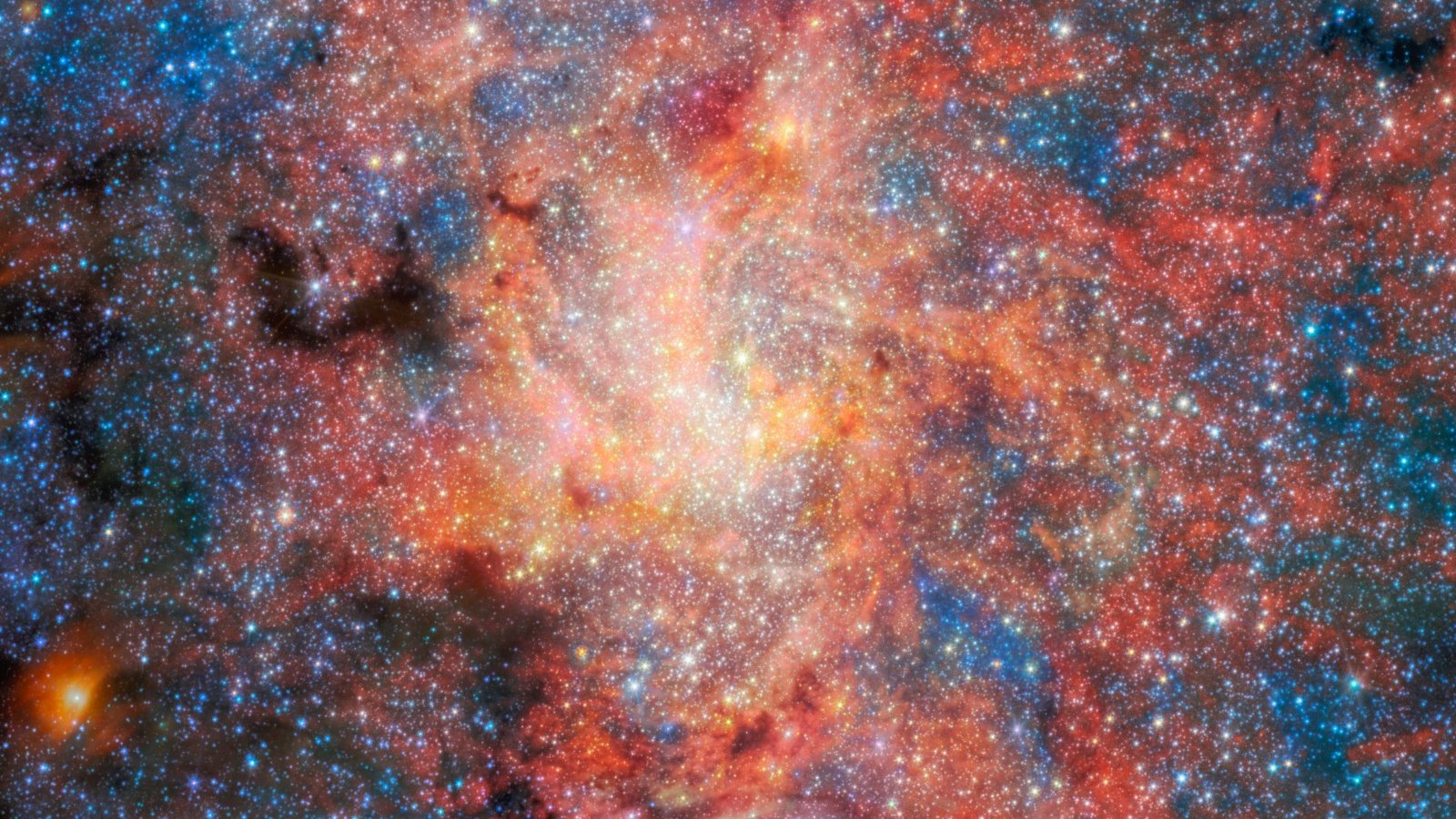 James Webb détecte de l'eau et de la poussière autour d'une étoile mourante, à seulement 0,55 année-lumière du trou noir de la Voie lactée - ©ESA/Webb, NASA et ASC, F. Peißker, J. Lu, F. Yusef-Zadeh, NB Sabha, C. Chan