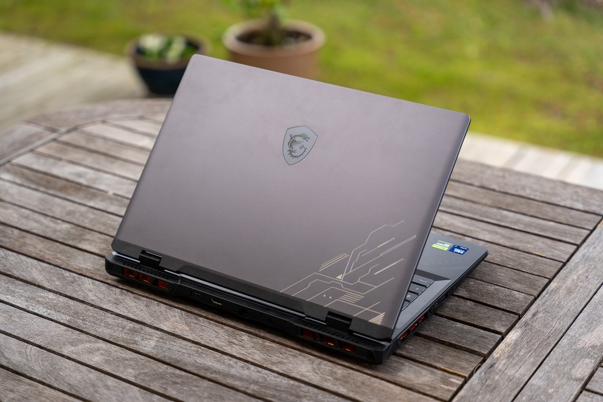 Le PC portable MSI Crosshair 16 HX AI. ©Nathan Le Golisse