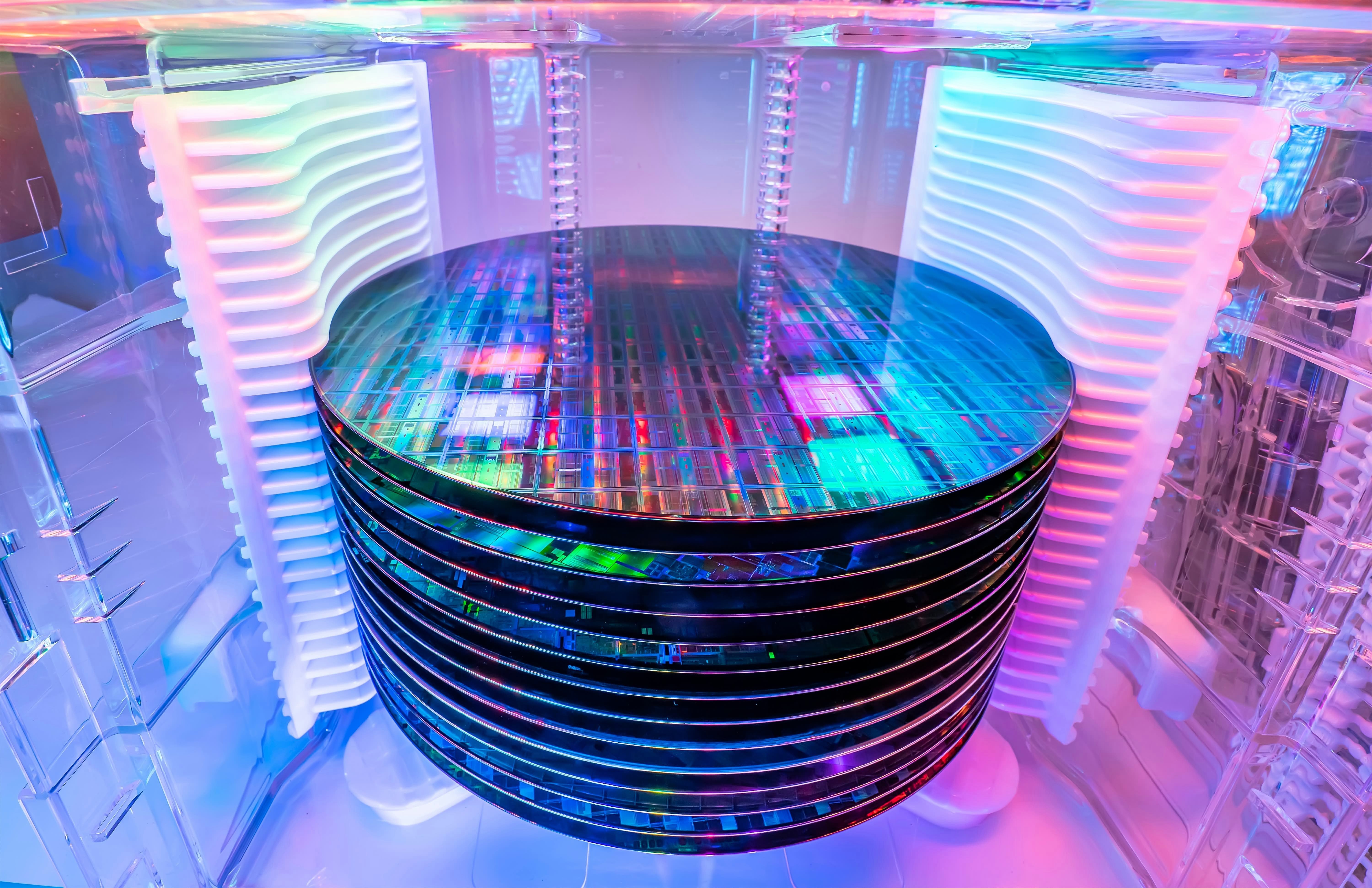 Dans les coulisses de la course aux 2nm, les « gaufres » de silicone de TSMC sont prisées. © Shutterstock