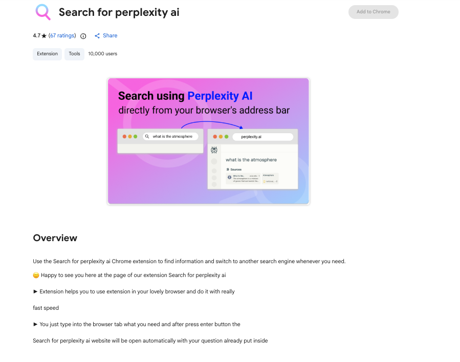 En juin 2026, l'extension malveillante avait été téléchargée plus de 10 000 fois et affichait une très bonne note sur le Chrome Web Store. © Clubic