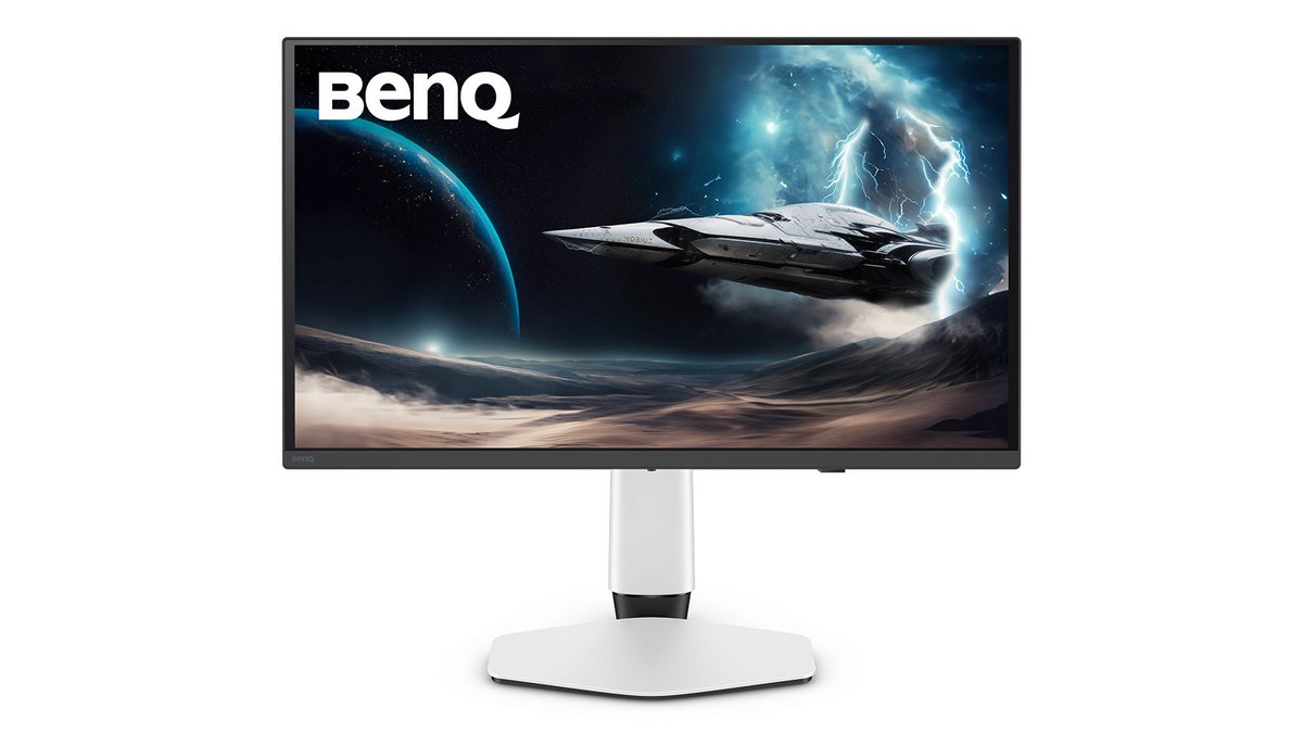Avec son EX271UZ, BenQ associe OLED 27 pouces et 4K, un combo longtemps réservé aux rêves des joueurs PC. ©BenQ
