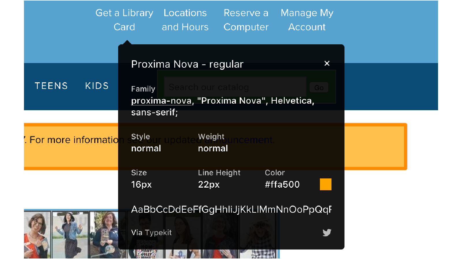 WhatFont identifie en un clic les polices d’un site web. Survolez un texte pour voir son nom, sa taille et son style, sans compétences techniques. © Chengyin Liu
