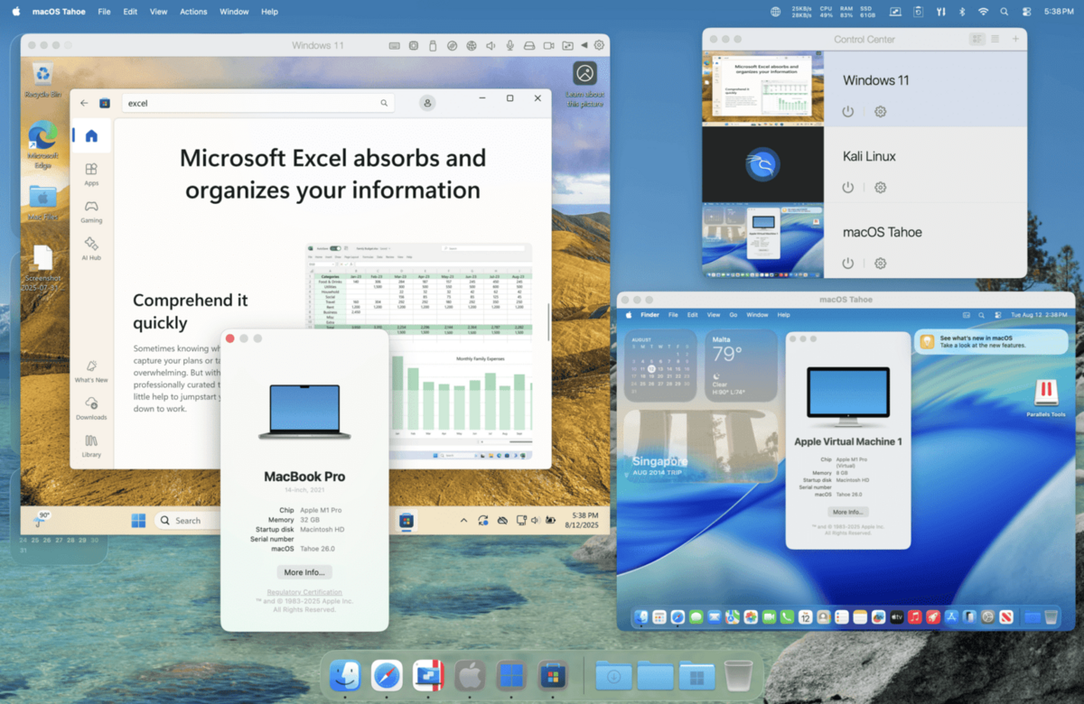 Avec Parallels Desktop 26, Apple Intelligence s'invite sur Windows 11 !
