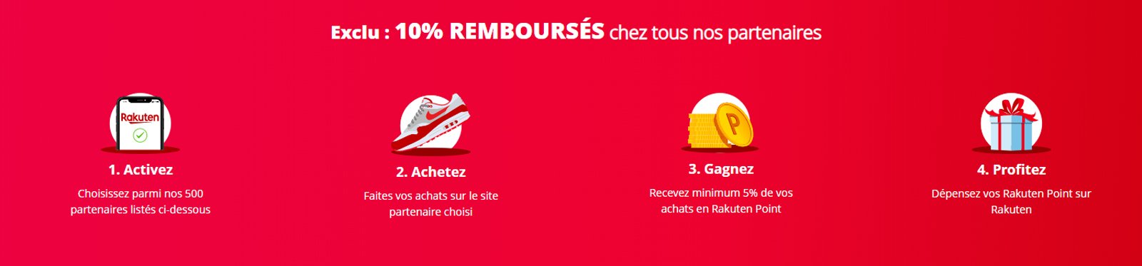Le Club R vous permet gratuitement de profiter d'offres de "cash-back".