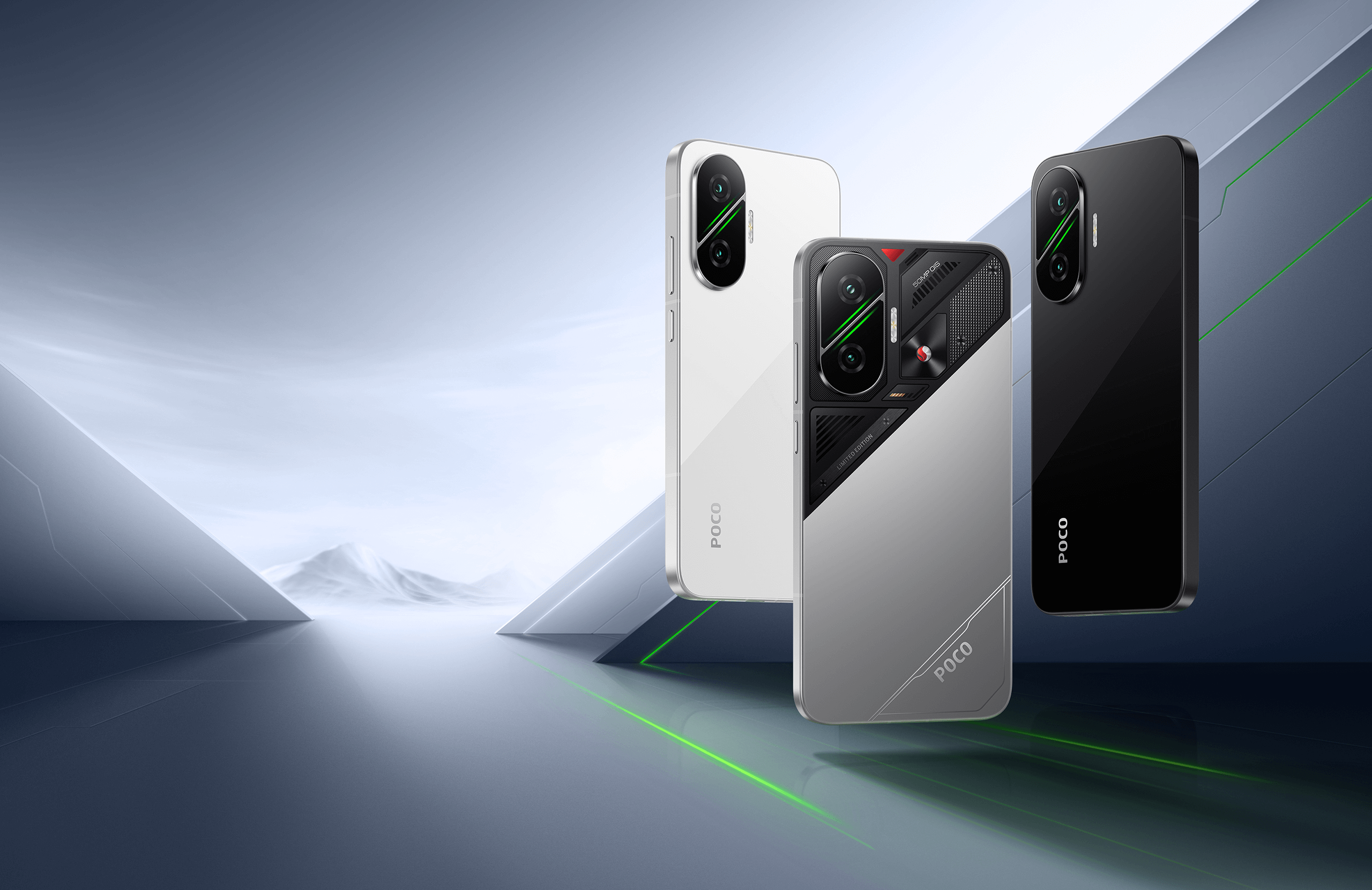 Les POCO F7. © POCO