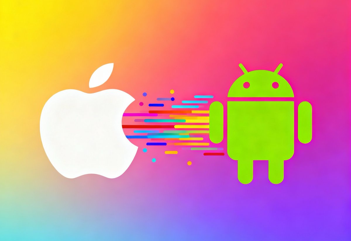 Impensable il y a quelques années, Apple va vous aider à migrer vers Android
