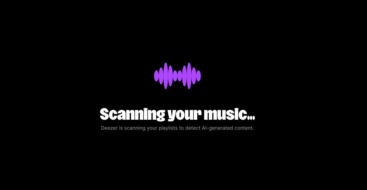 deezer scan