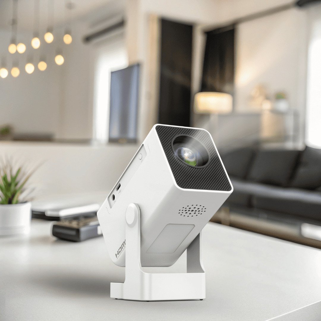 Le vidéoprojecteur NeoPix 140 est ultra compact. ©Philips