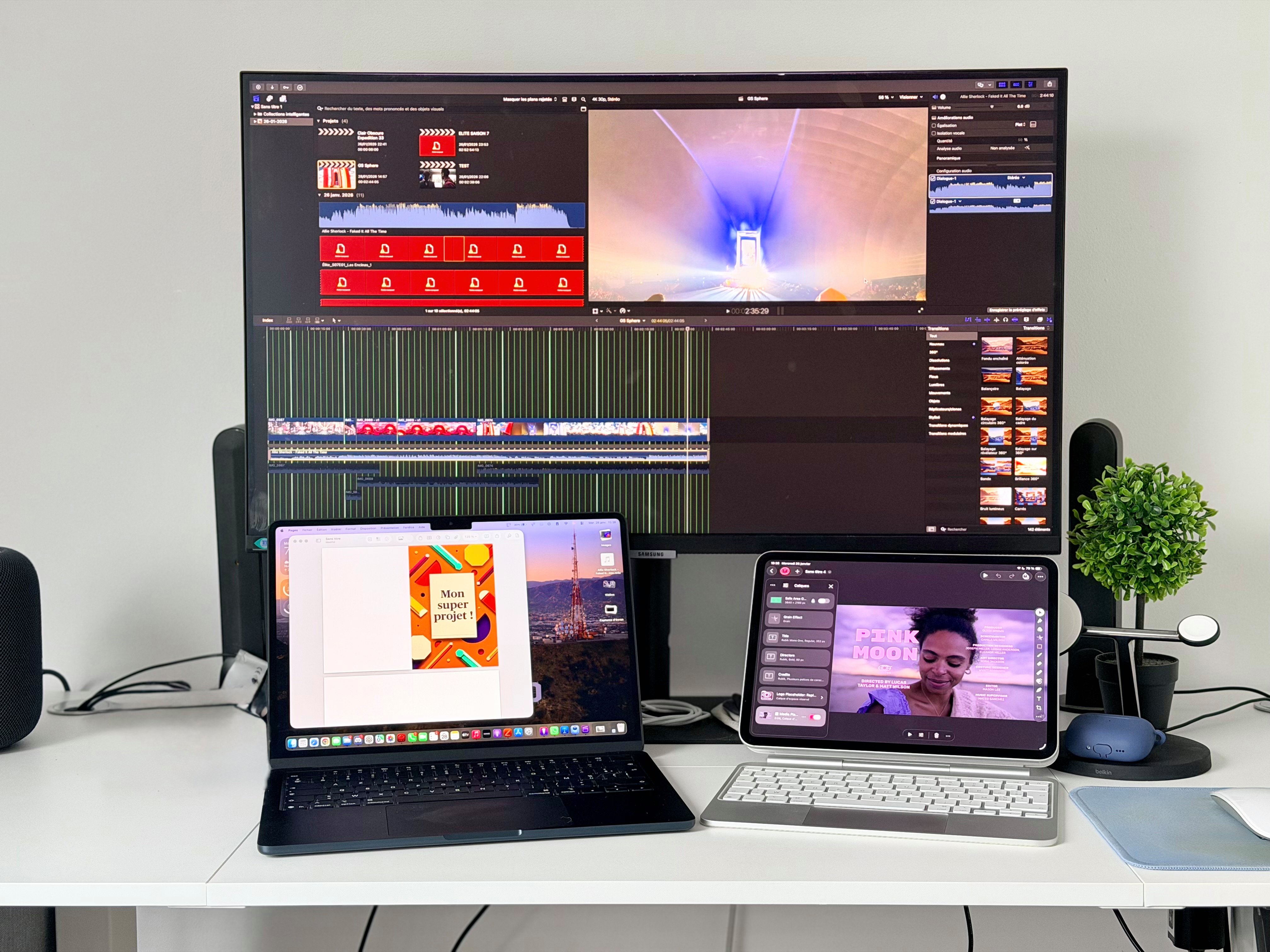 Apple Creator Studio, disponible sur iPad et Mac ©Mathieu Grumiaux pour Clubic