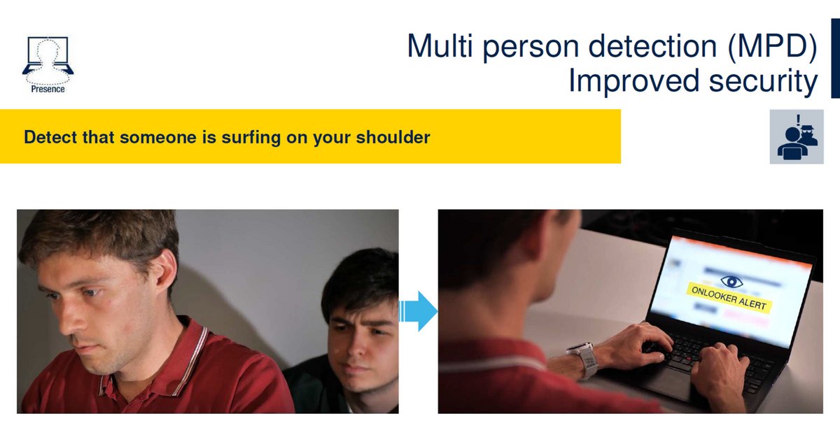Détection d'autres personnes © STMicroelectronics