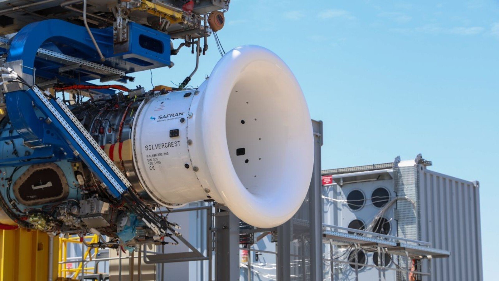 Phileas, le démonstrateur de moteur hybride électrique de Safran. © Safran