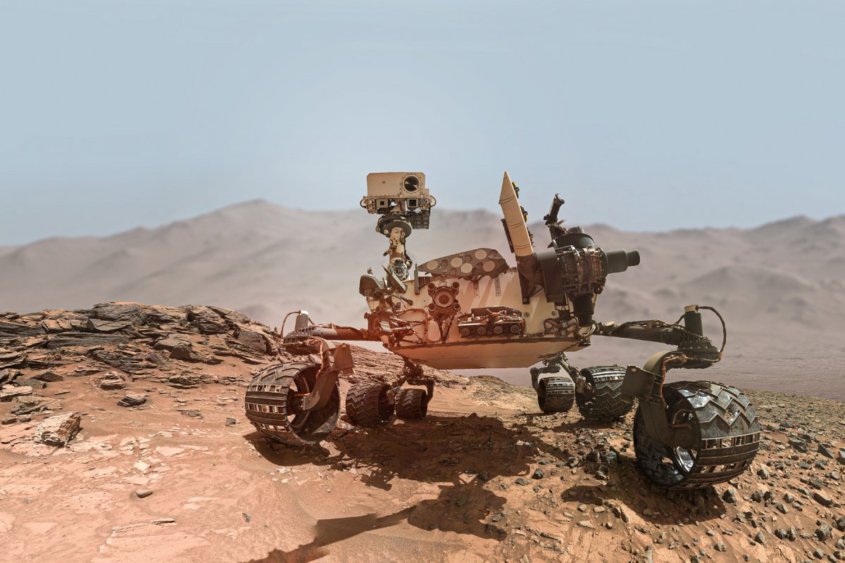 Vue d'artiste du rover Perseverance de la NASA. ©Dima Zel / Shutterstock