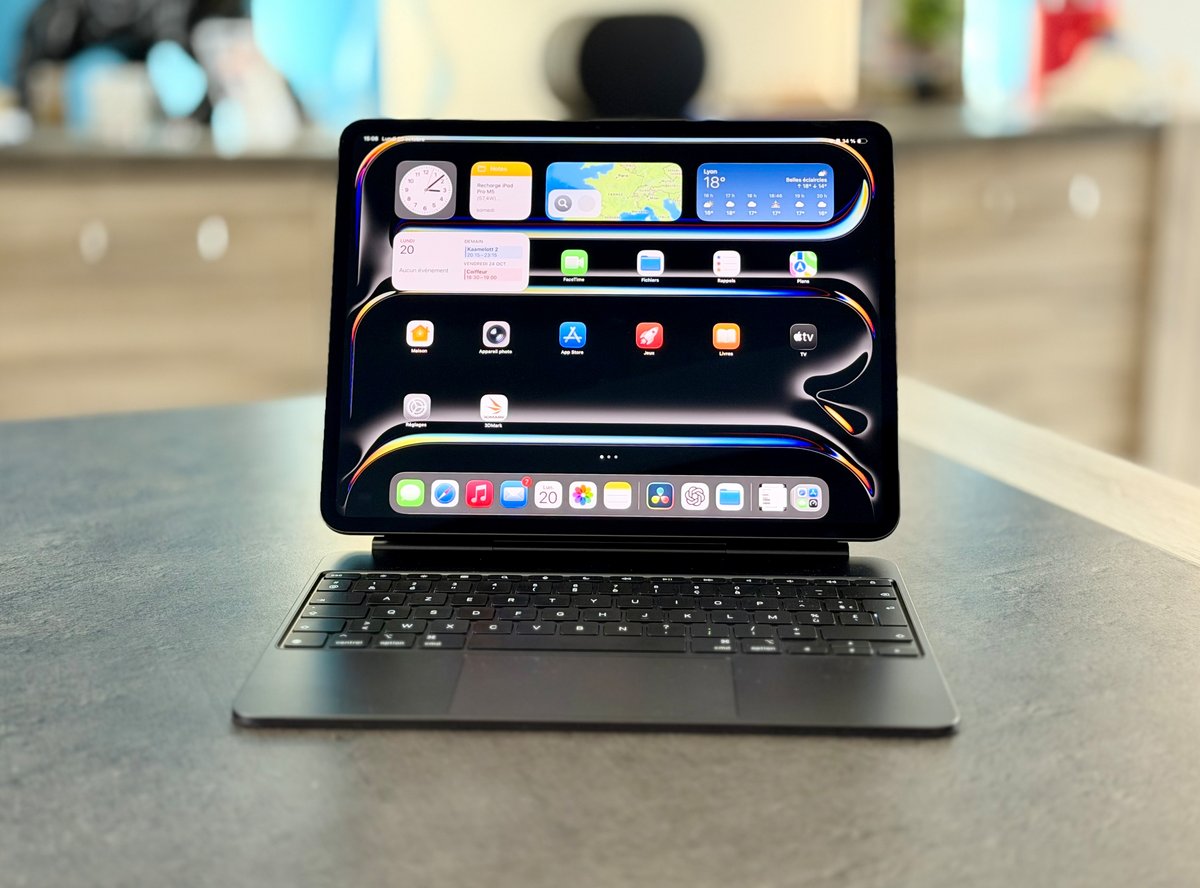 L'iPad Pro M5 ©Mathieu Grumiaux pour Clubic