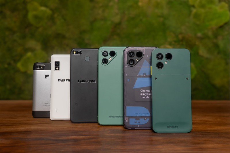 Évolution de la gamme Fairphone ©Fairphone