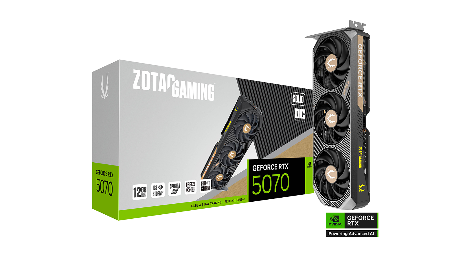 ZOTAC Gaming GeForce RTX 5070 SOLID OC.