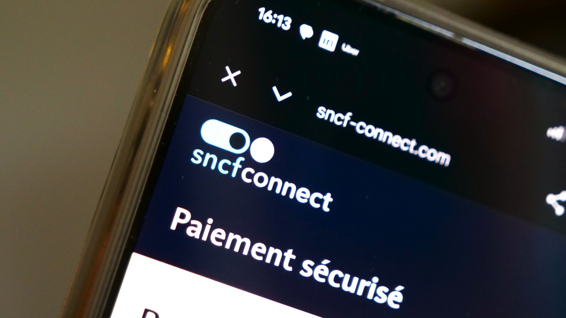 Google Pay débarque sur SNCF Connect pour payer ses trajets en un instant. © Alexandre Boero / Clubic