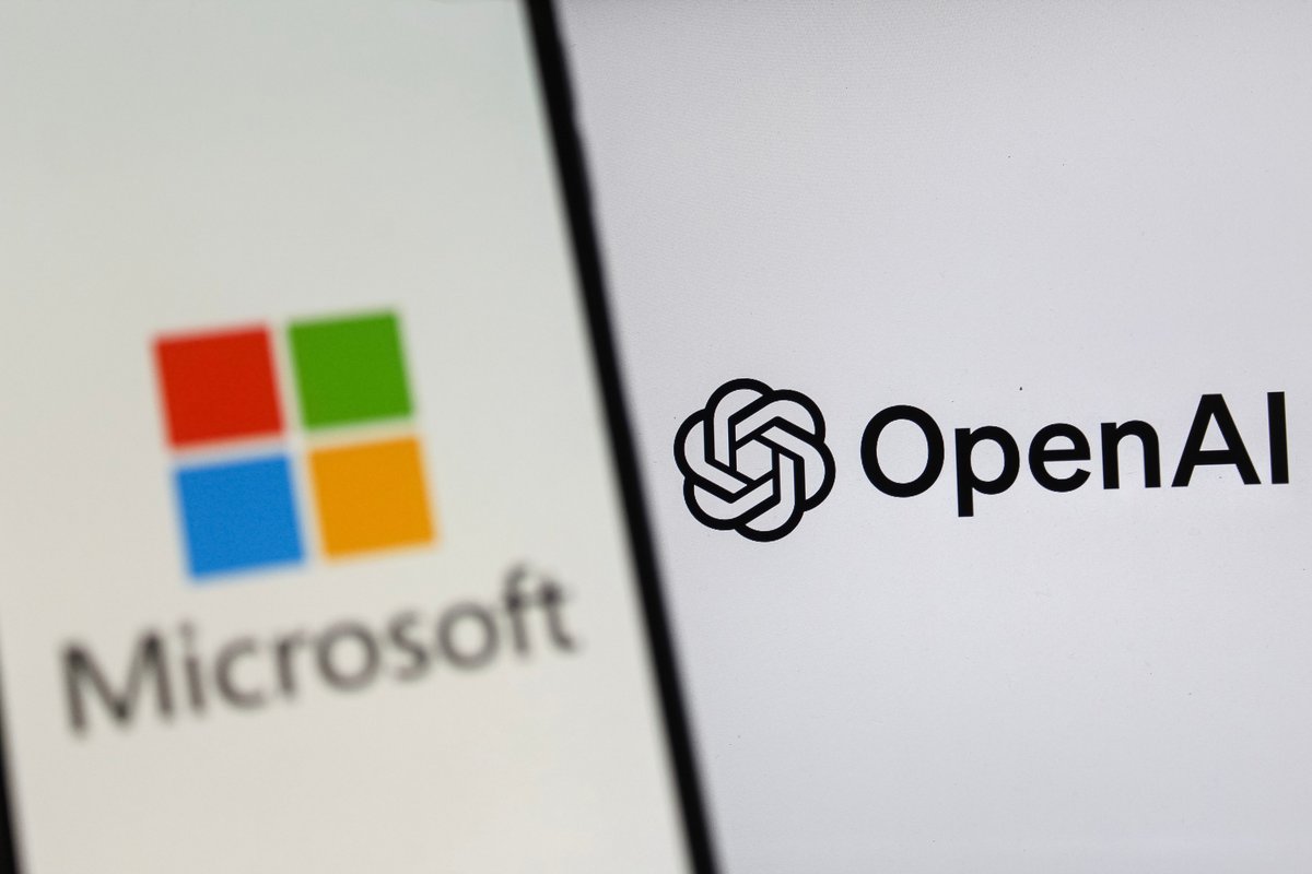 OpenAI et Microsoft discutent actuellement sur la restructuration d'OpenAI © Shutterstock