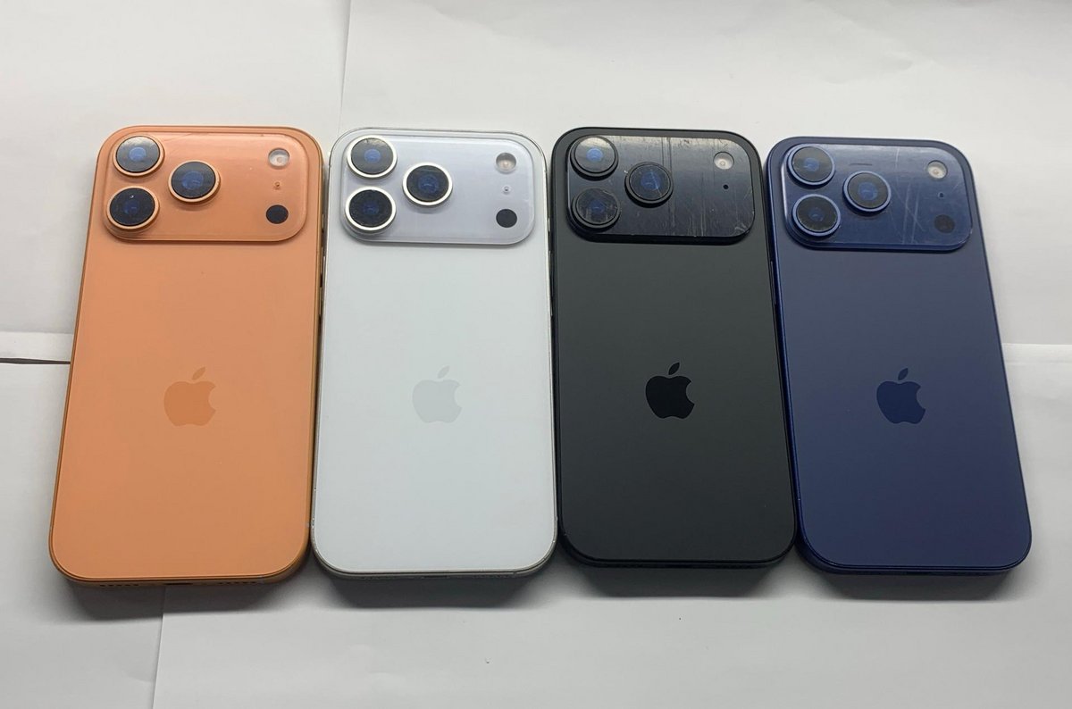Les iPhone 17 apparaissent dans une fuite massive © Sonny Dickson