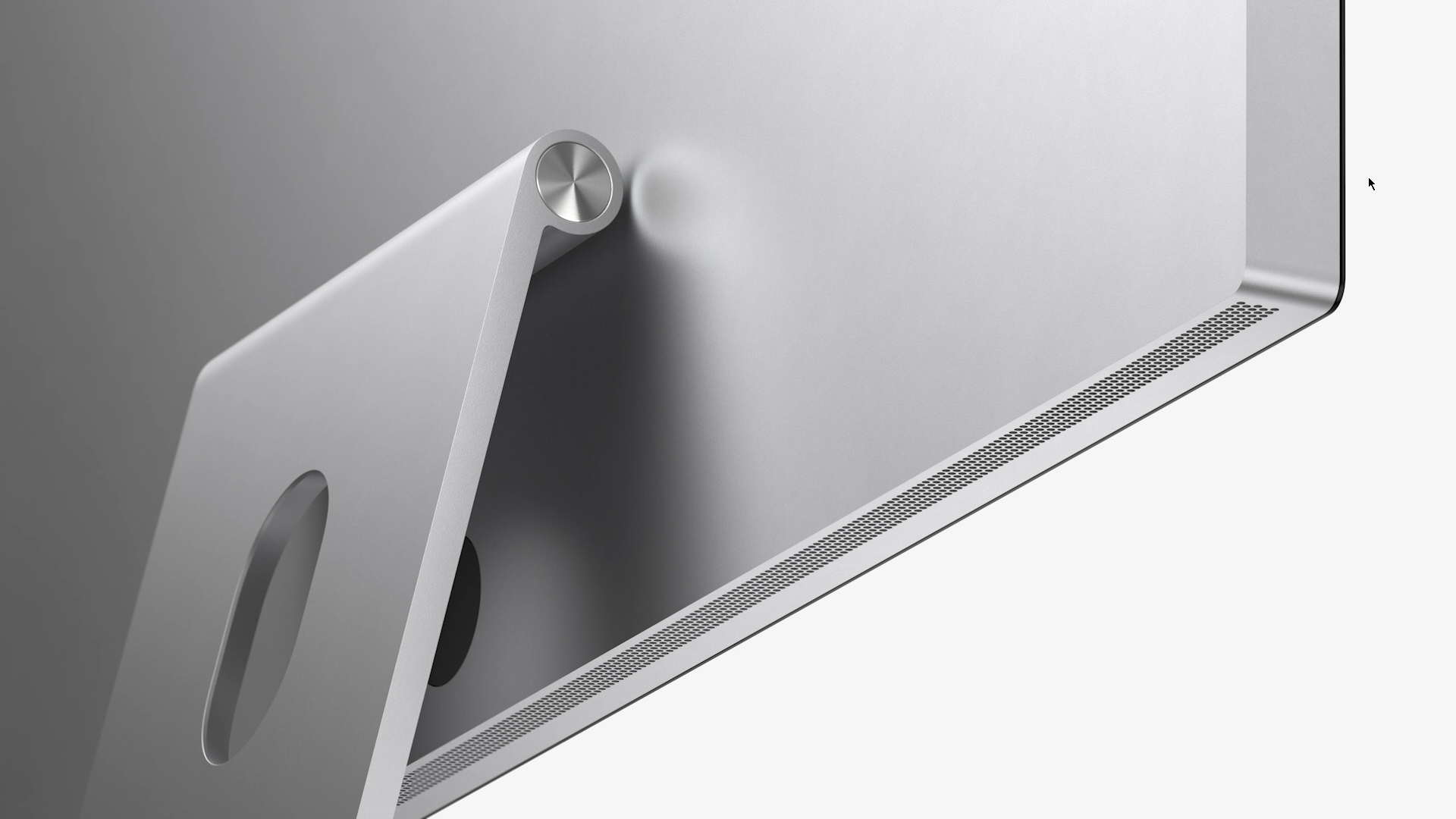 L'arrière du Studio Display, pour illustration // © Apple