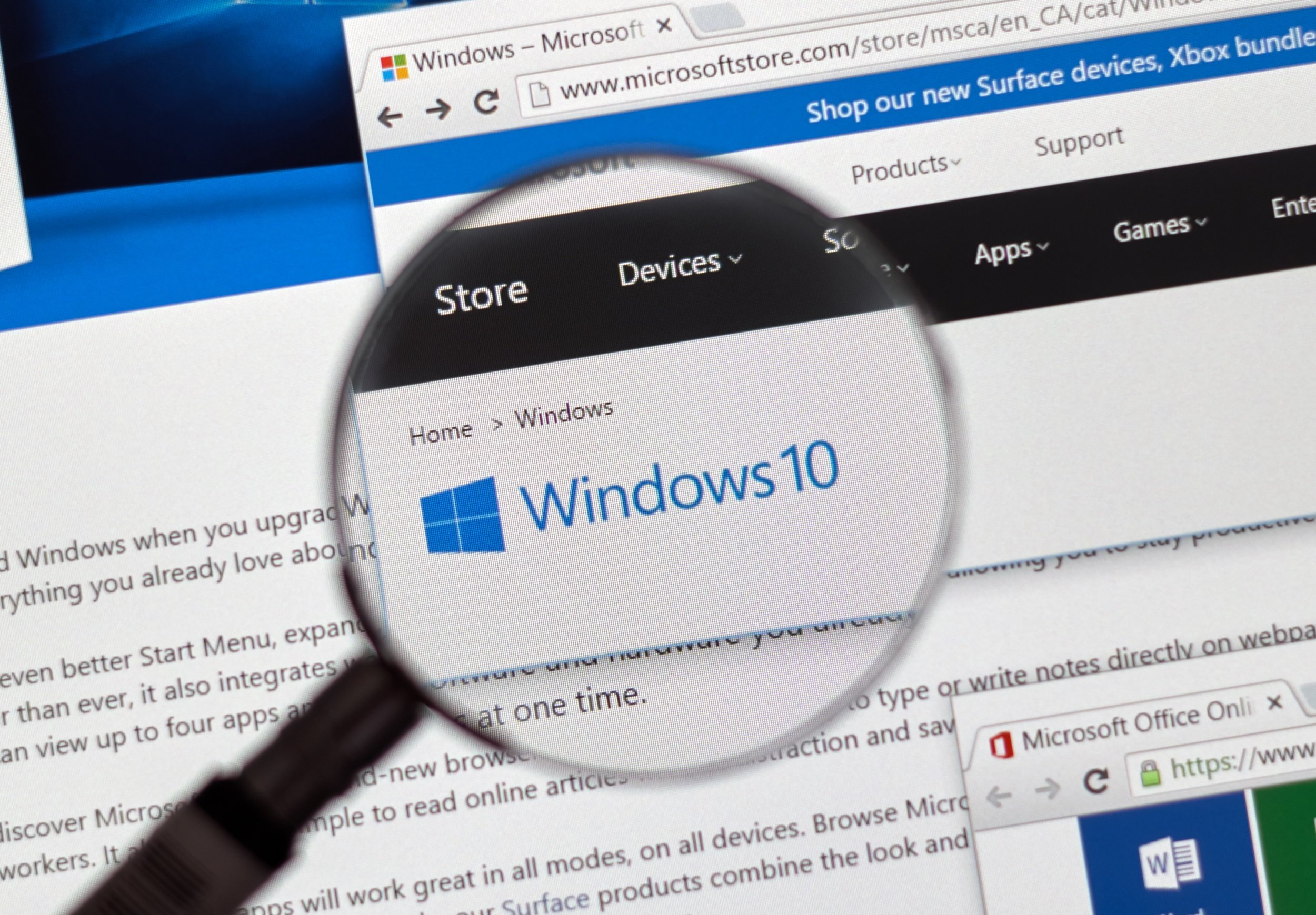 Finalement, l'obsolescence de Windows 10 est reportée à plus tard © Dennizn / Shutterstock