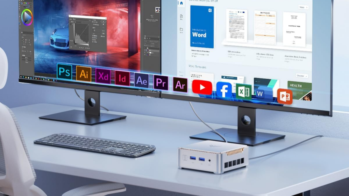 Ce mini PC à moins de 190 € cartonne sur Amazon : parfait pour le télétravail ou la maison © NiPoGi