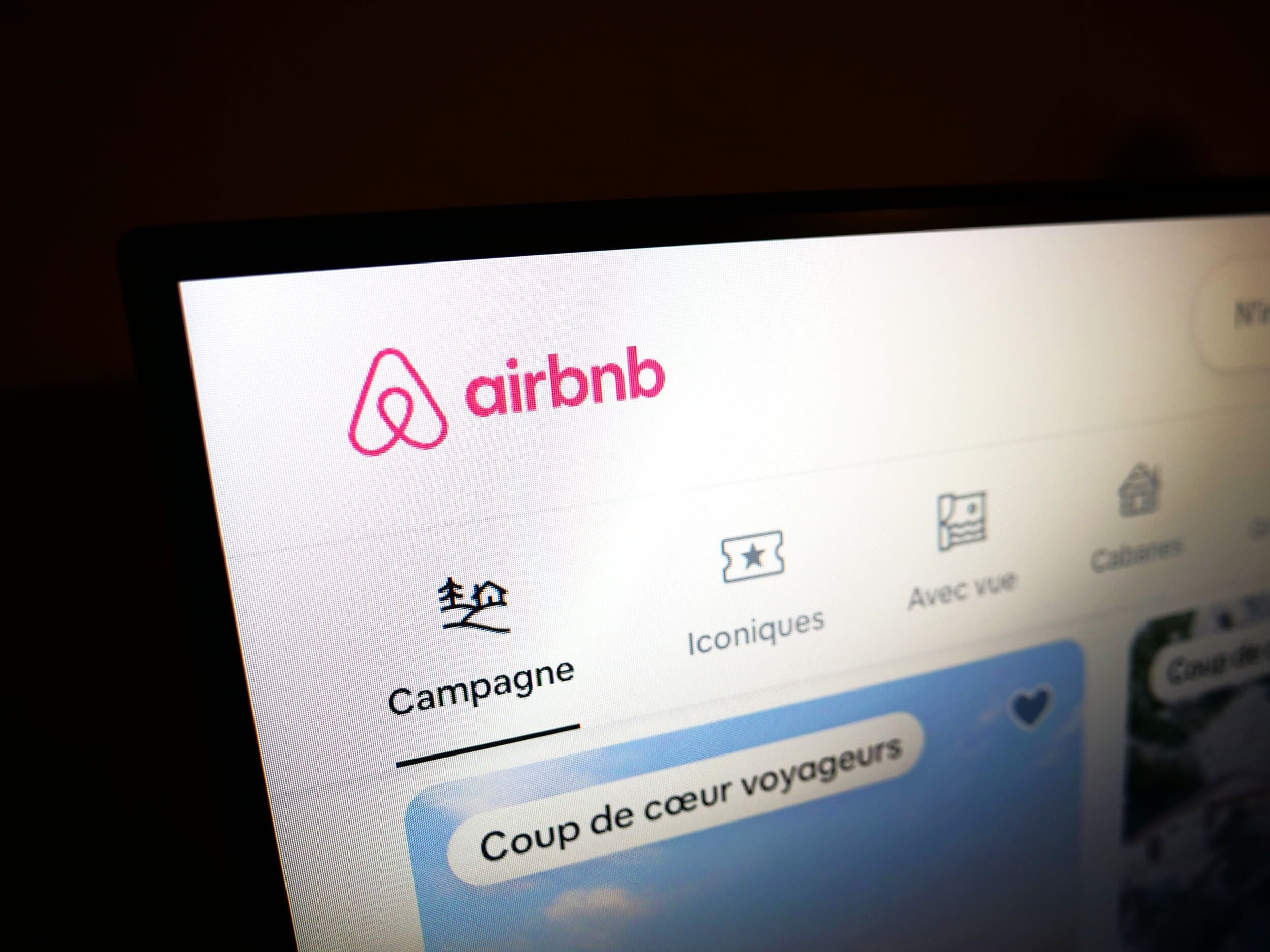 Un aperçu de la plateforme Airbnb. © Alexandre Boero / Clubic