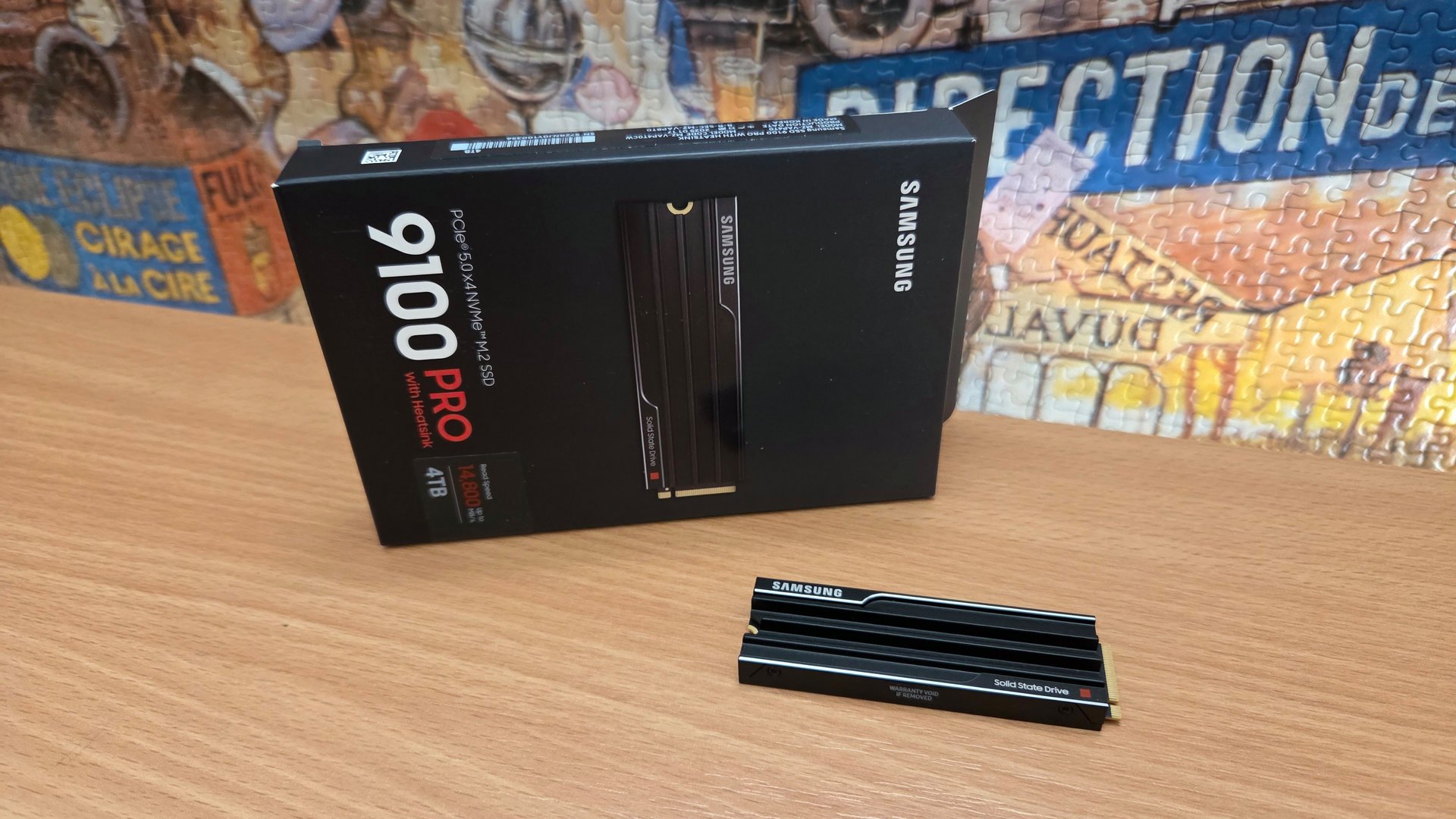 Ici, la variante 4 To avec dissipateur, le 9100 PRO existera, à terme, en 8 versions. ©Nerces pour Clubic