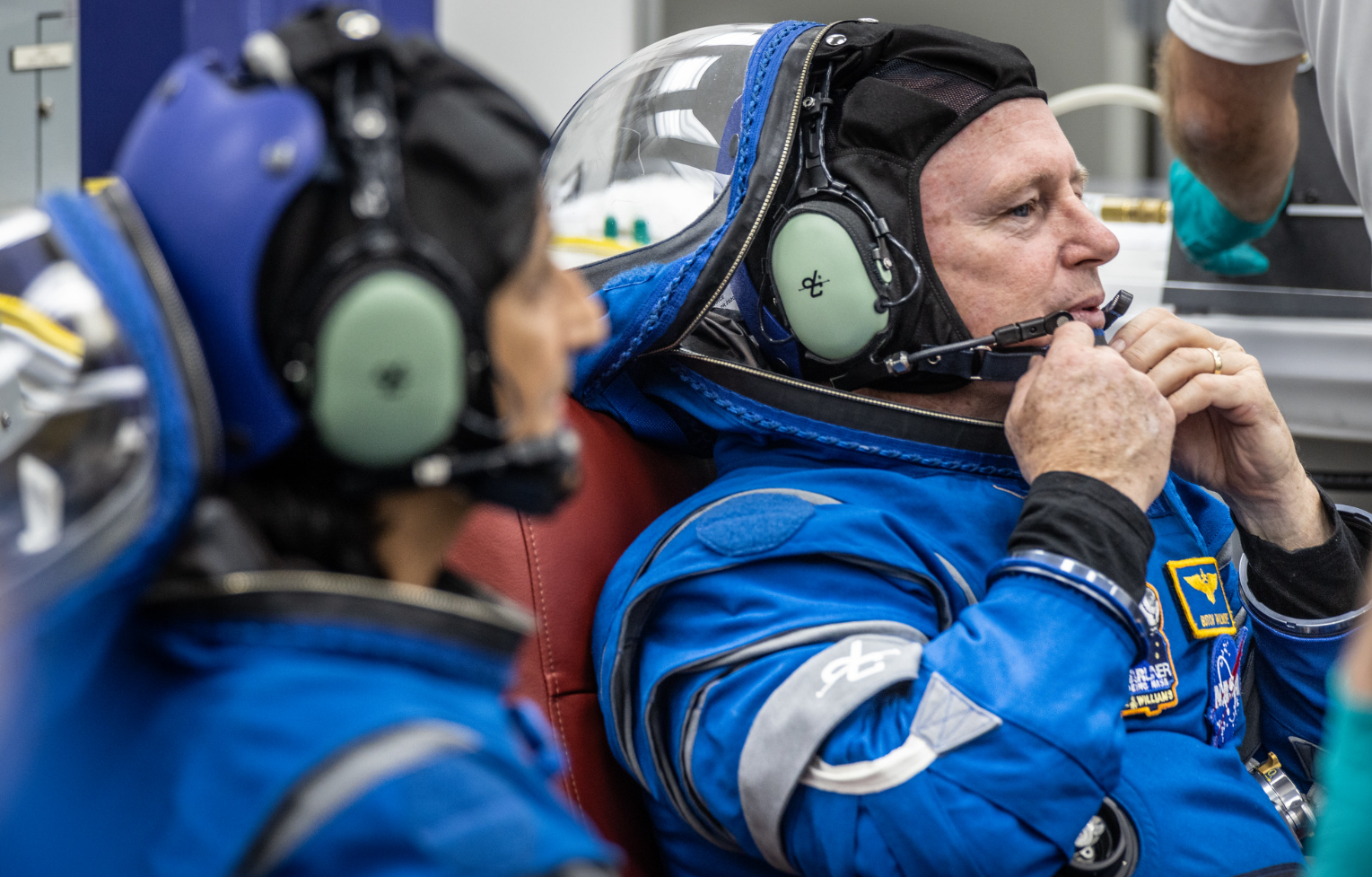 Les astronautes Butch Wilmore et Sunita Williams. ©NASA