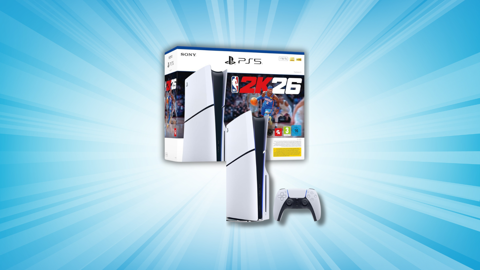 Pack Playstation PS5 avec NBA 2K26