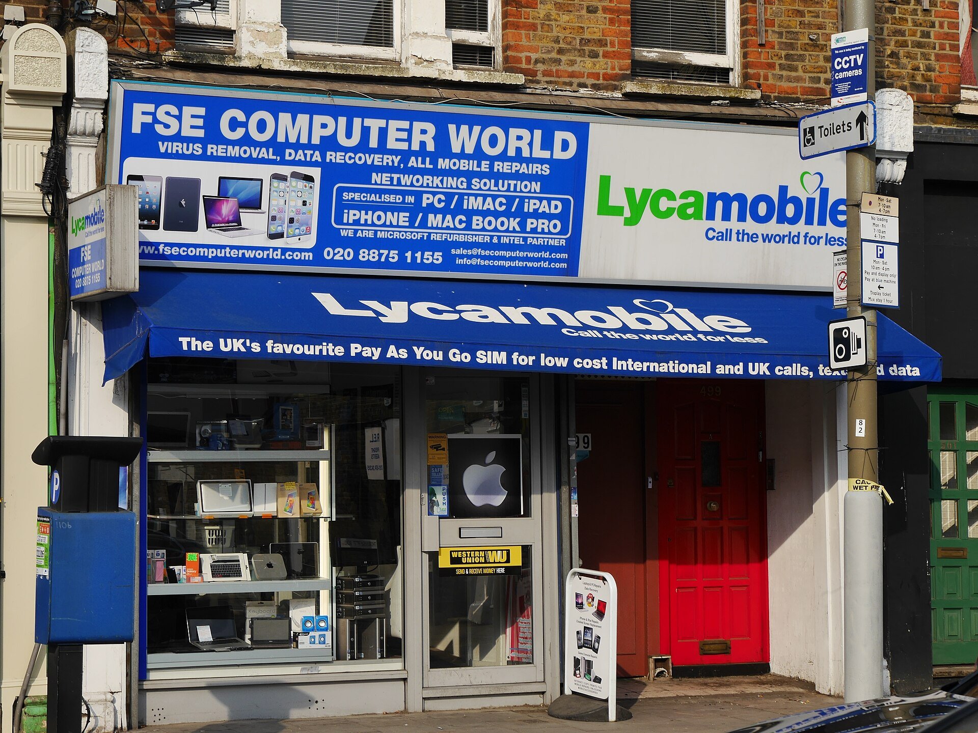 Un magasin Lycamobile © Wilkipedia