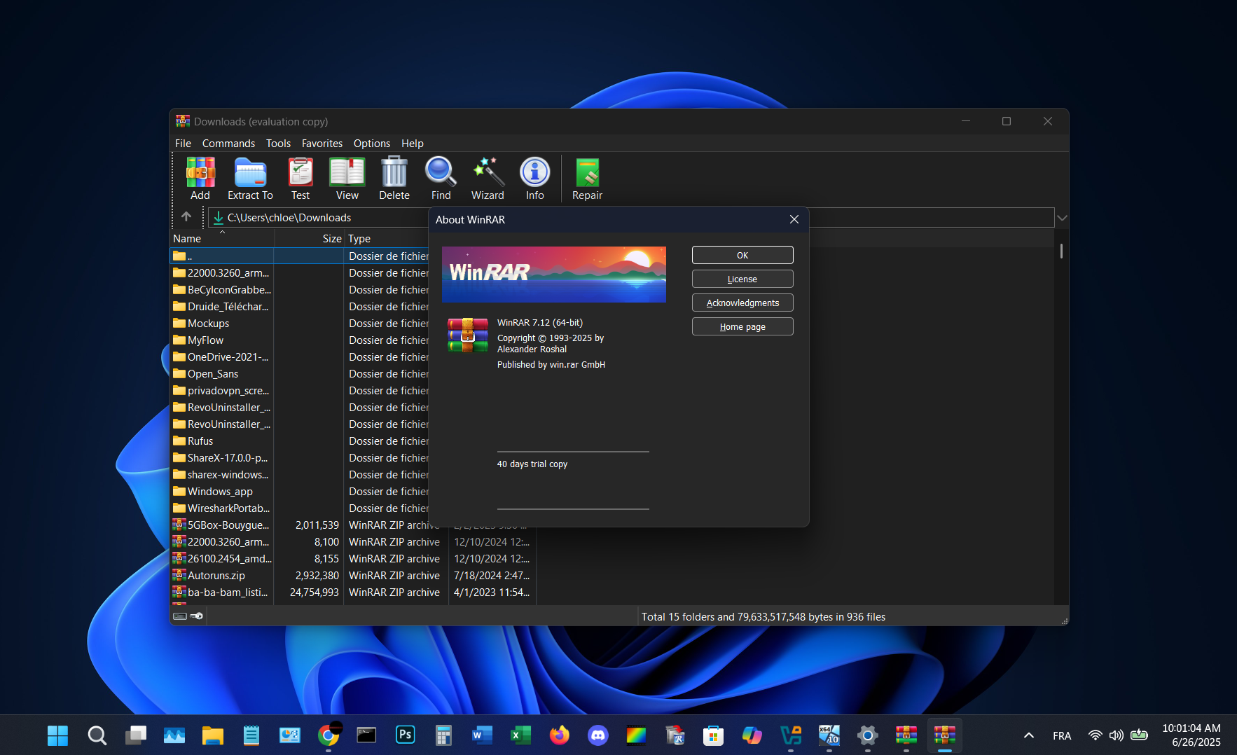 Une faille critique vient d’être corrigée dans WinRAR, pensez à faire la mise à jour. © Clubic