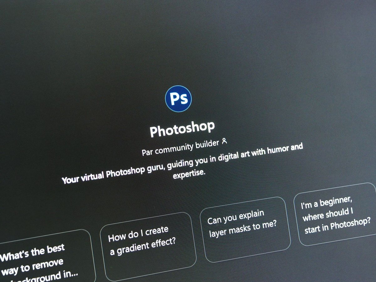 Photoshop devient accessible à tous dans ChatGPT sans installation. © Alexandre Boero / Clubic
