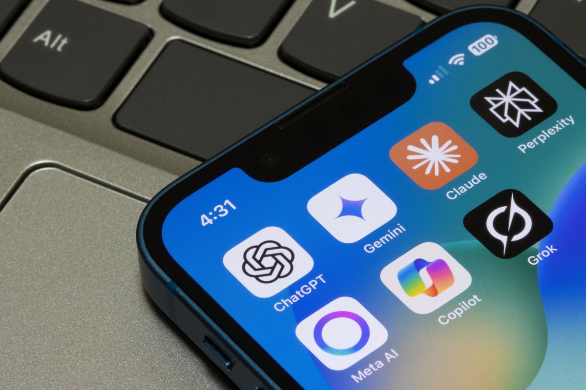 Les meilleures IA vont être intégrées à iOS © Shutterstock